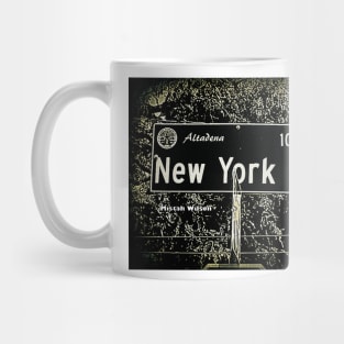 New York Drive, Altadena, CA by Mistah Wilson Mug